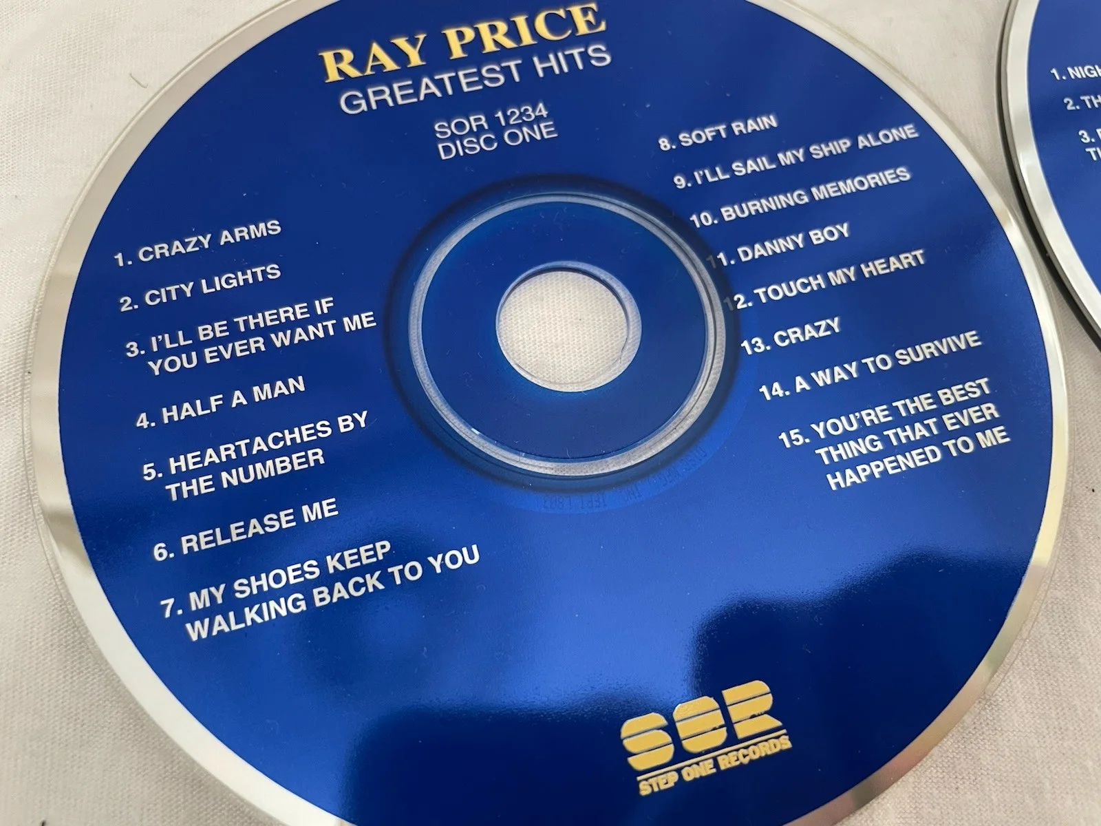 Ray Price Signed Autographed CD - Greatest Hits 2 CDs, image 3