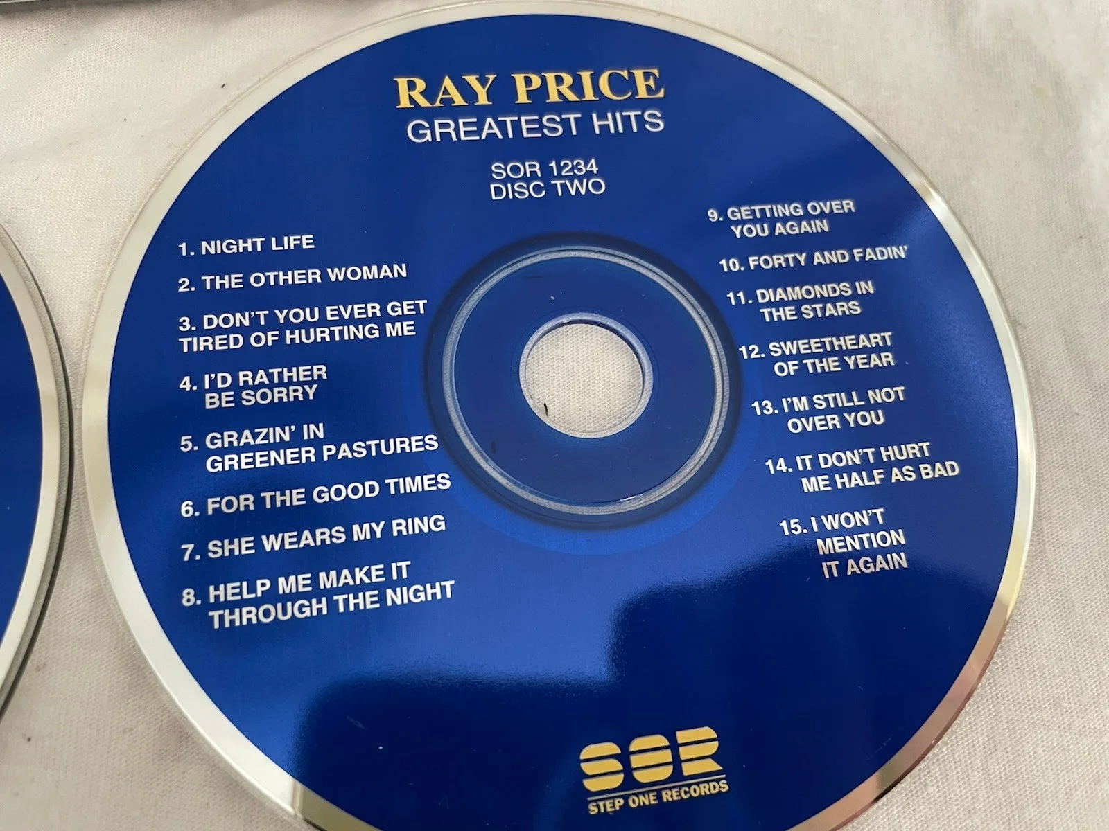 Ray Price Signed Autographed CD - Greatest Hits 2 CDs, image 4