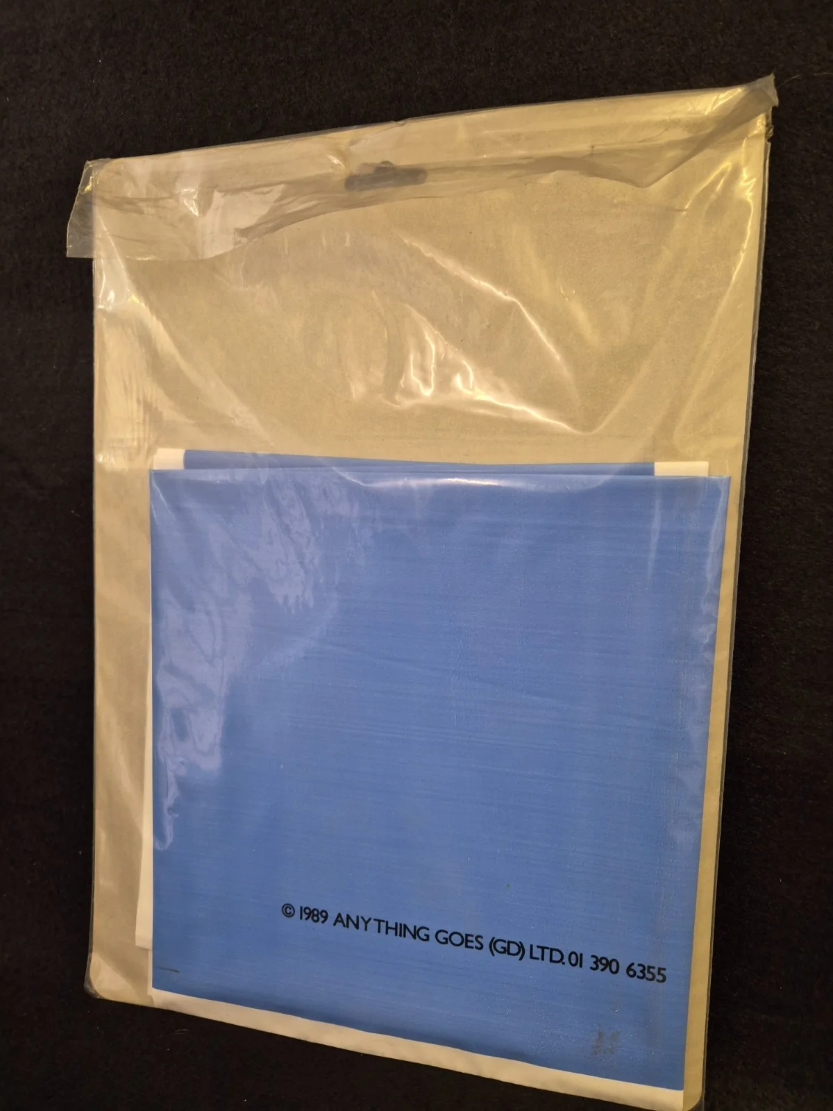 Original Vintage 1989 BATMAN Movie Large Door Banner Reusable Polythene BATCAVE, изображение 2