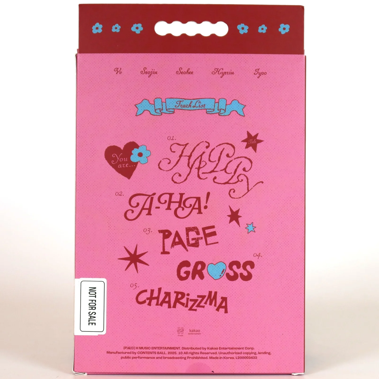 HITGS - Things We Love: I [You Are Ver.]1st Mini Album Signed CD Promo 2025, изображение 3