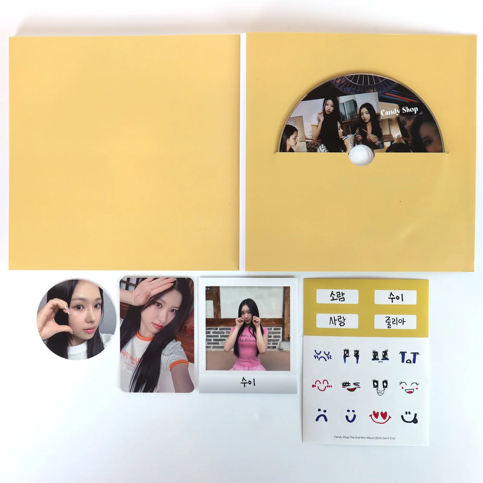Candy Shop - Girls Don't Cry 2nd Mini Album Signed Autographed CD Promo 2024, изображение 2