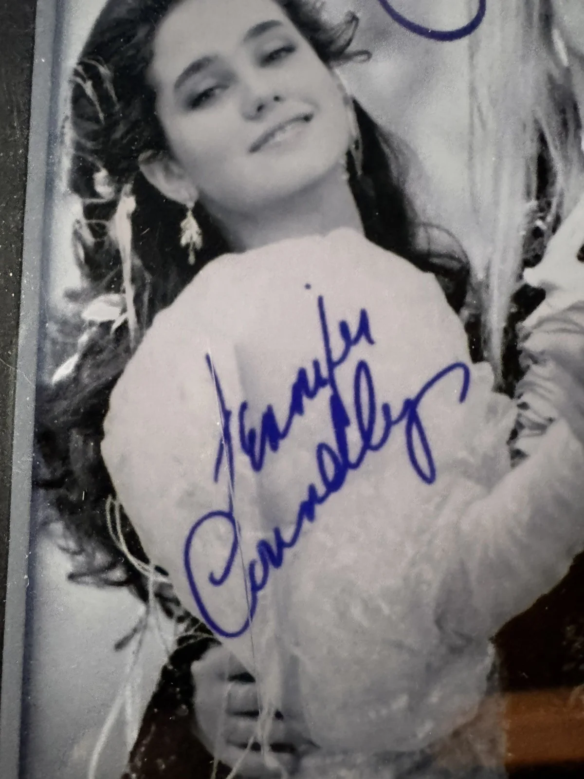 Labyrinth Film Cells & Printed Autographs of David Bowie & jennifer connelly, изображение 4
