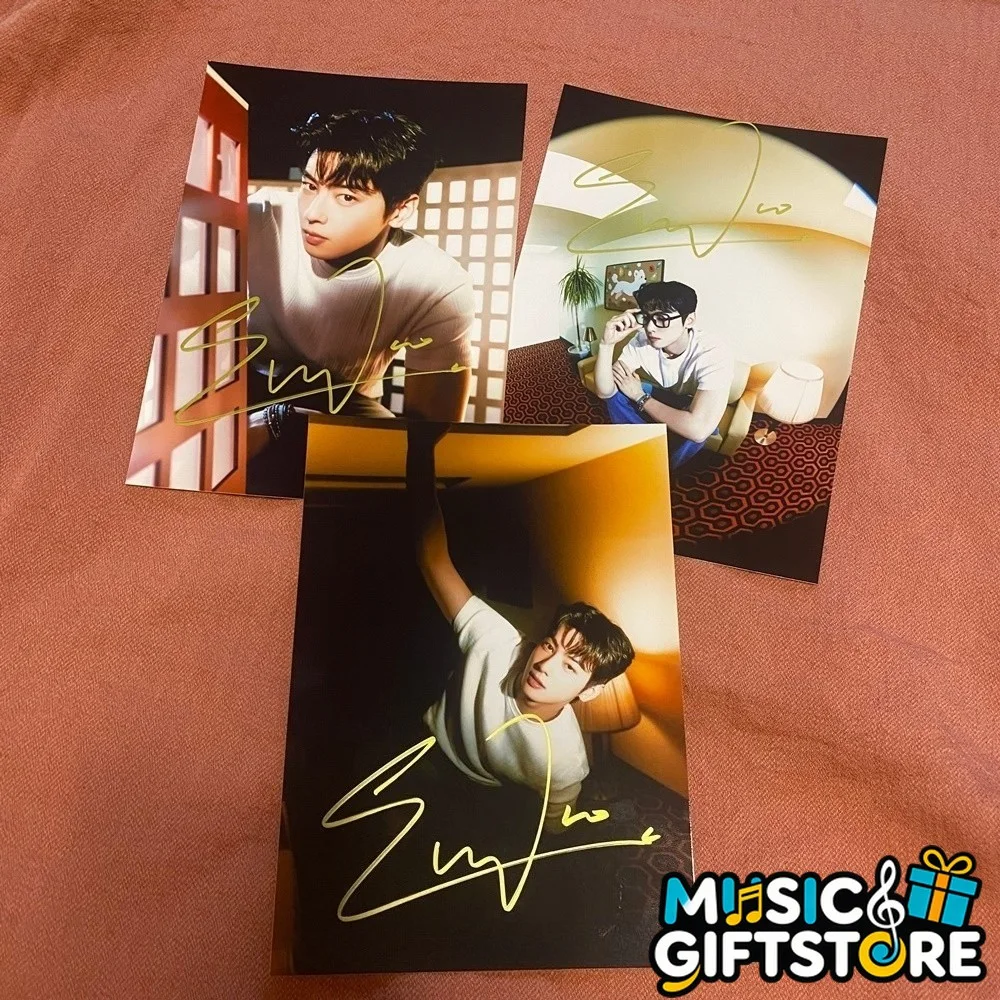 ASTRO Cha EunWoo Autographed Photo ELSE Autographs K-POP Collectibles 2026B #MUG, image 2