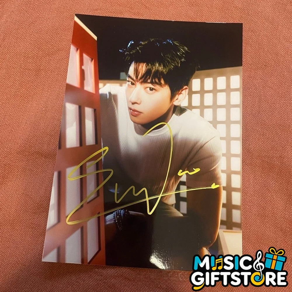 ASTRO Cha EunWoo Autographed Photo ELSE Autographs K-POP Collectibles 2026B #MUG, image 3