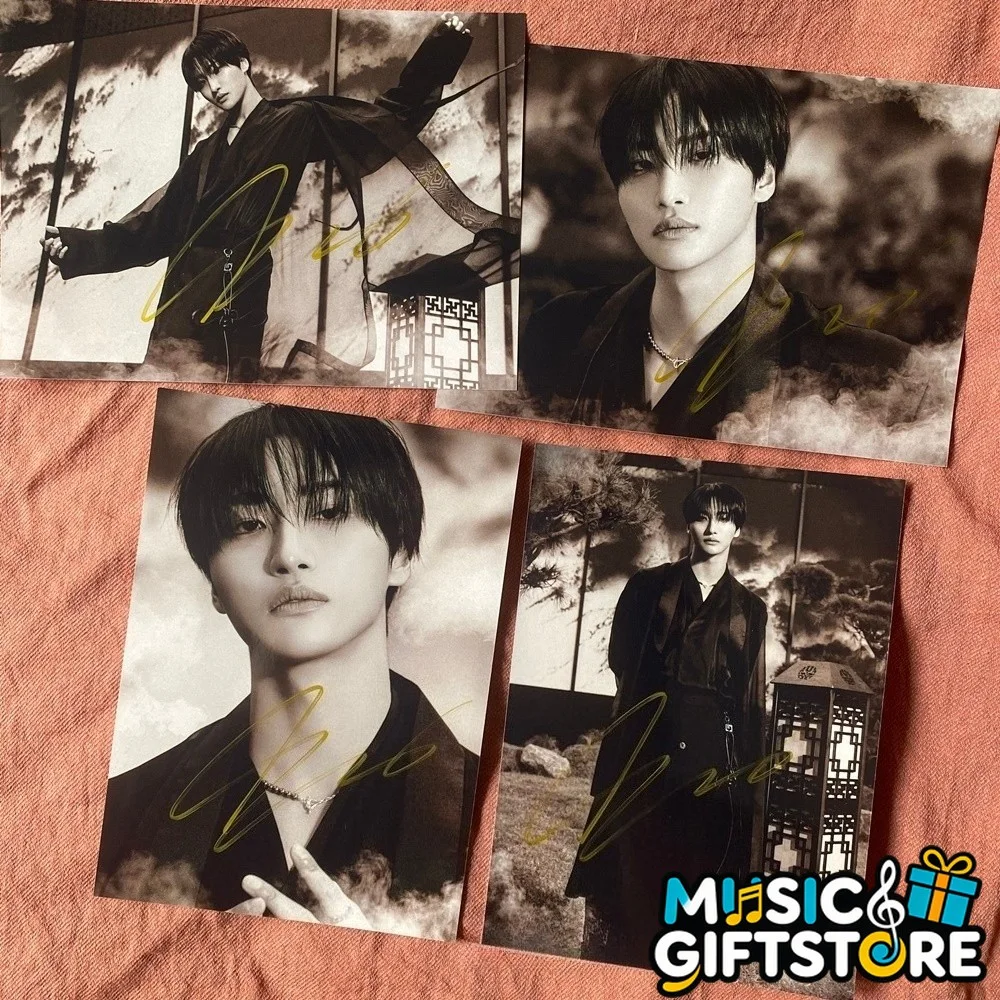 ATEEZ Seonghwa Autographed Photo Golden Hour Part4 4*6 K-POP Collection 2026 #MU, изображение 2