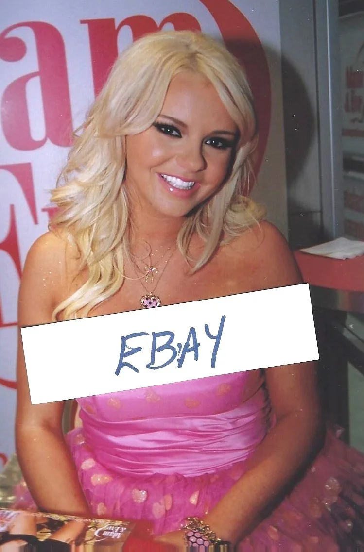 BREE OLSON — BREE OLSON-"Sexy Adult Star"-Authentic Autographed Photo #4 (proof), image 2