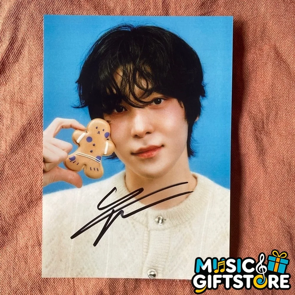 ATEEZ ateez Autographed Group Photo 4*6 K-POP Collection Gifts 2026A #MUGS, image 4