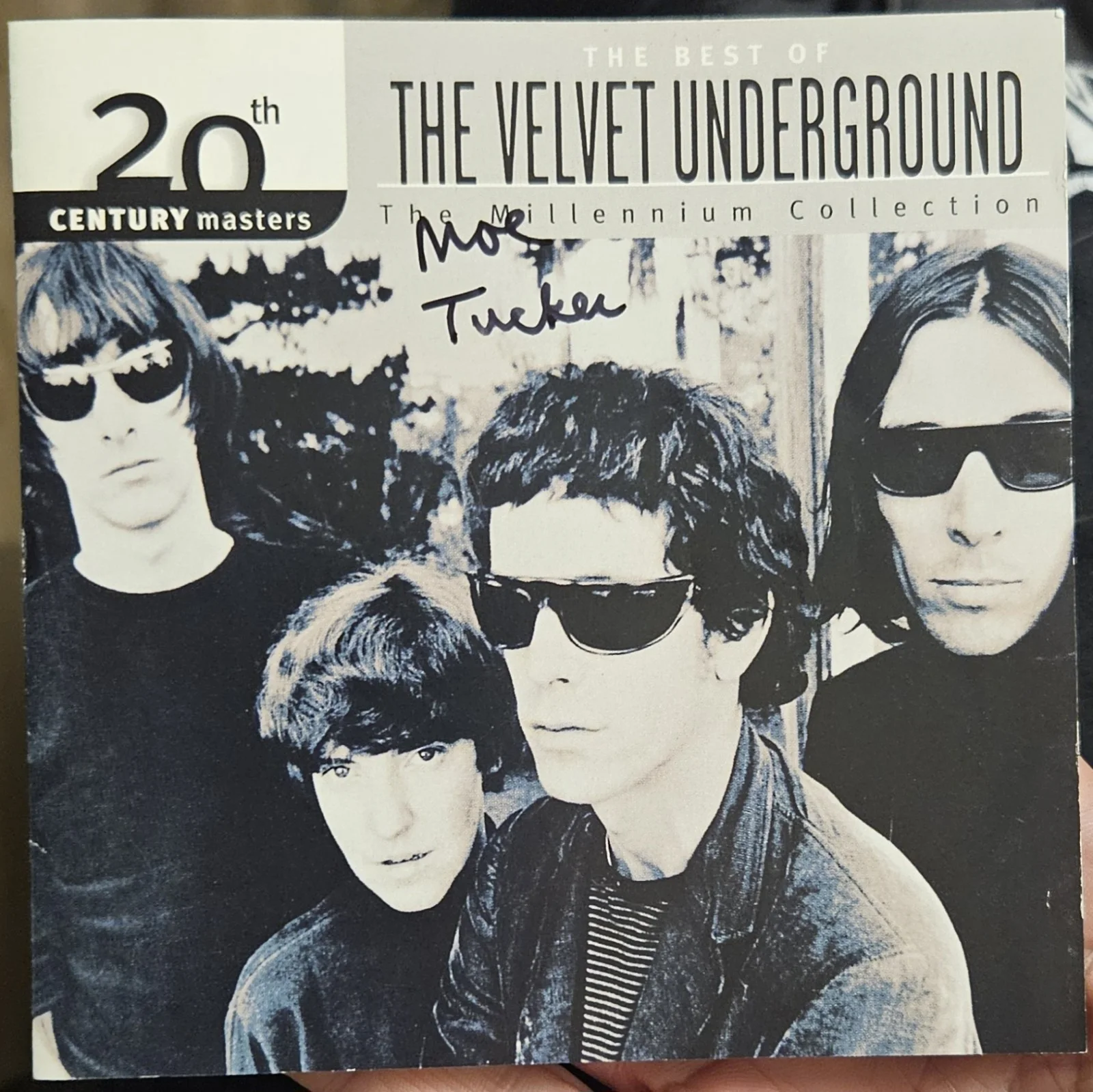 Moe Tucker Velvet Underground Autographed Cd, image 4