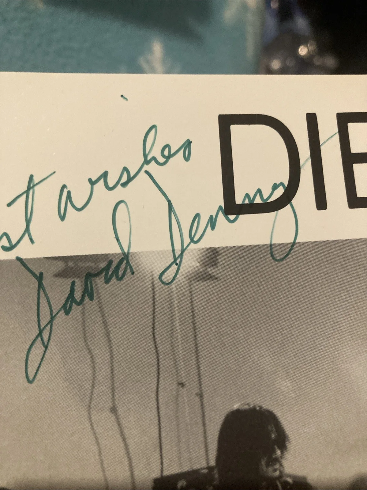 Diesel Harmonics PRESS PHOTO AUTOGRAPH SIGNED by David Denny ( 1993), image 5