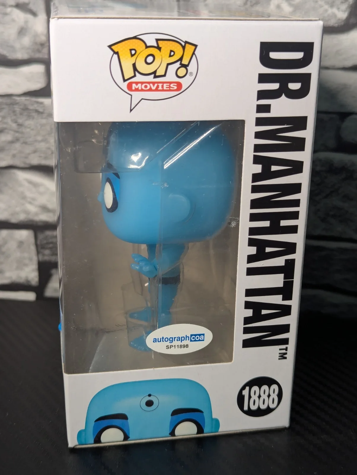 Watchmen Funko Pop! – Dr. Manhattan #1888 Signed by Billy Crudup, изображение 2