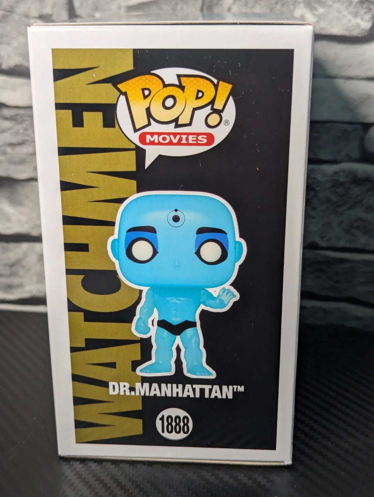 Watchmen Funko Pop! – Dr. Manhattan #1888 Signed by Billy Crudup, изображение 4
