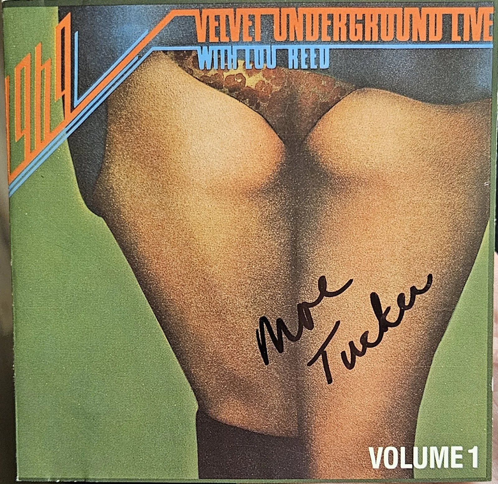Moe Tucker Velvet Underground Autographed Cd, image 2