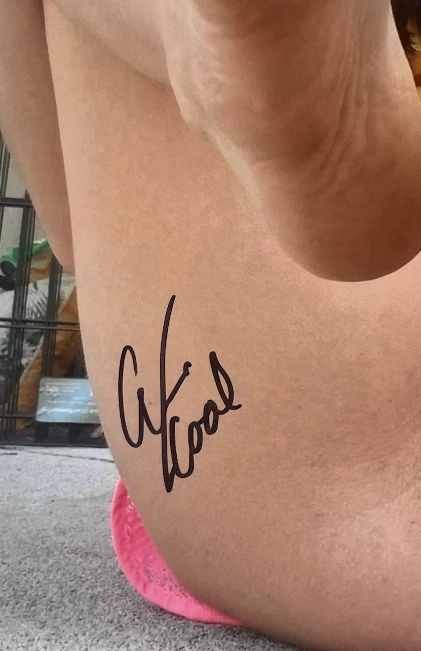 Alex Coal — Alex Coal hand signed authentic 8x10 photo Adult star, image 2