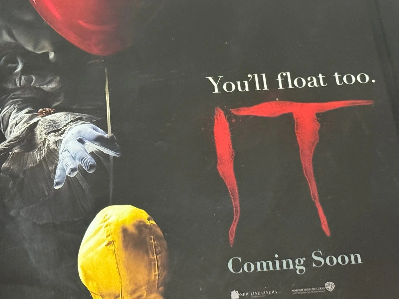 It! Pennywise - US sheet cinema Poster 27 x 40in, image 2