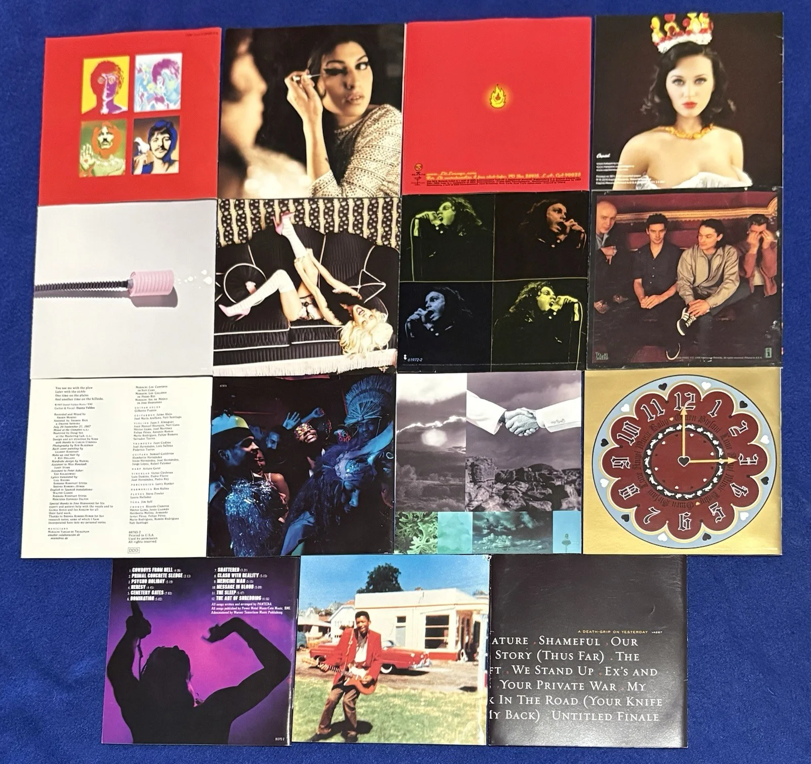 Lot of 15 CD Booklets – Beatles, Katy Perry, The Doors, Modest Mouse & Pantera, изображение 2