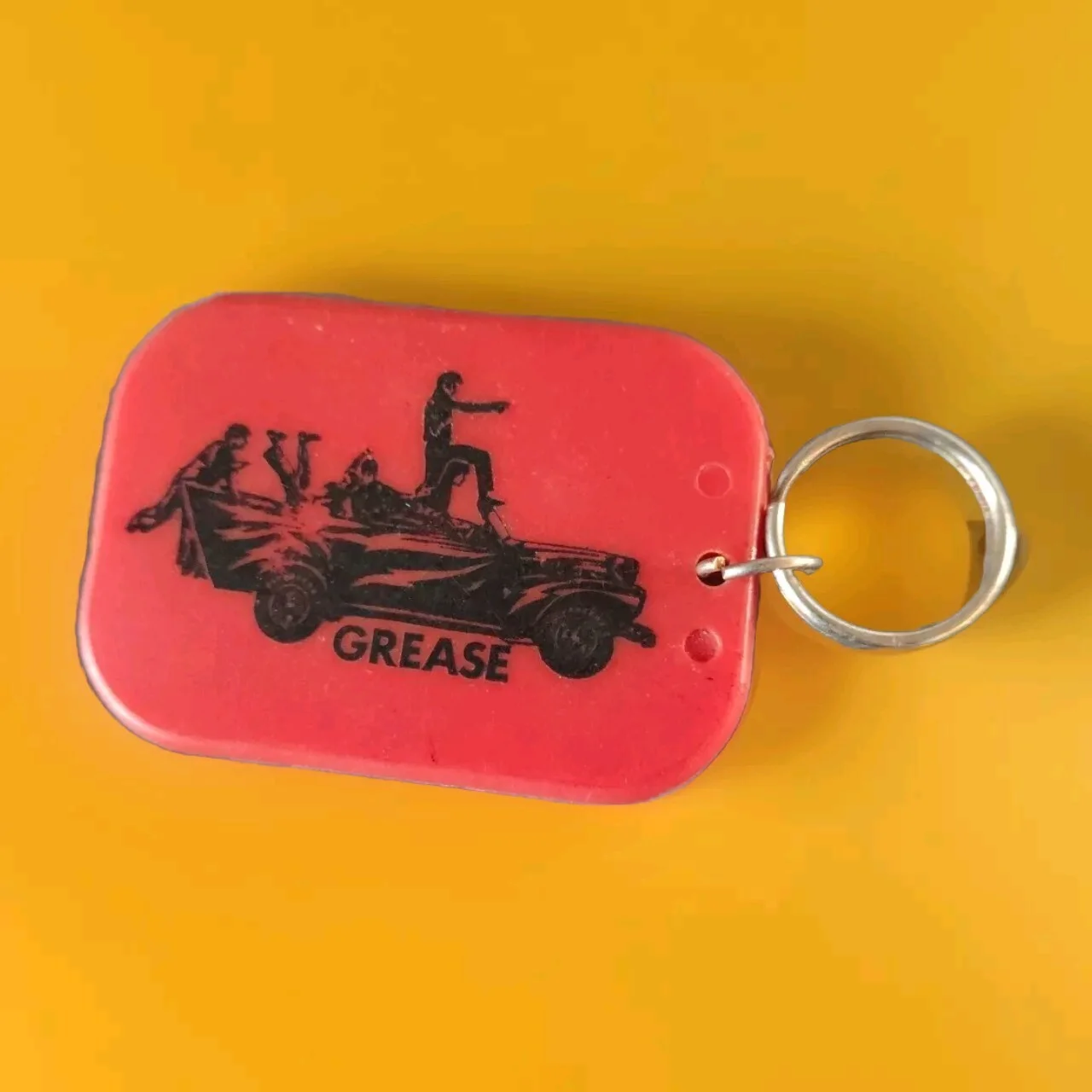 Vintage John Travolta Grease Keyring Movie Musical Merchandise Bundle Job Lot, image 5