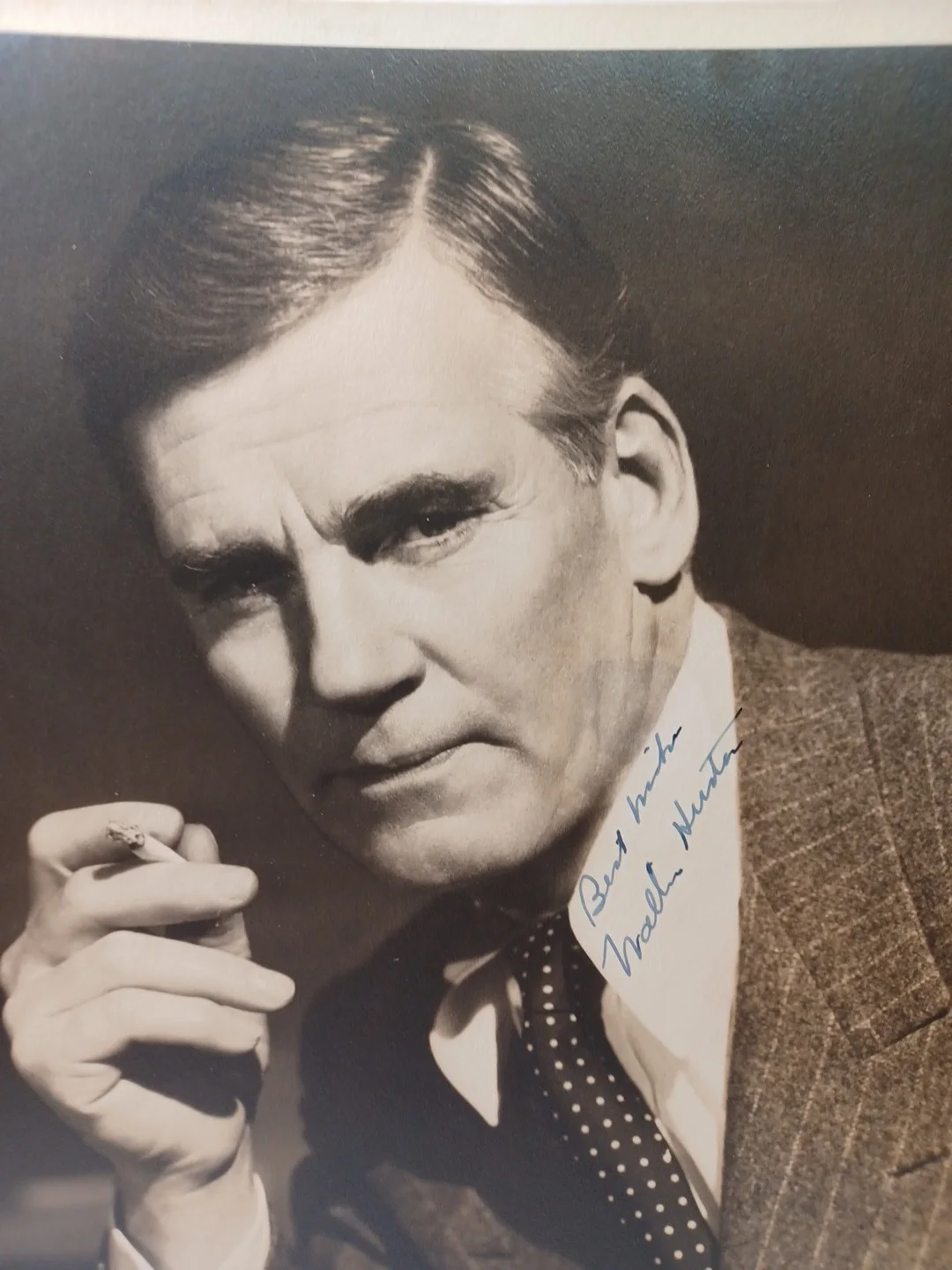 Walter Huston Hand Signed Autographed 8x10 Photo Film Theater Actor RRP 535, изображение 3