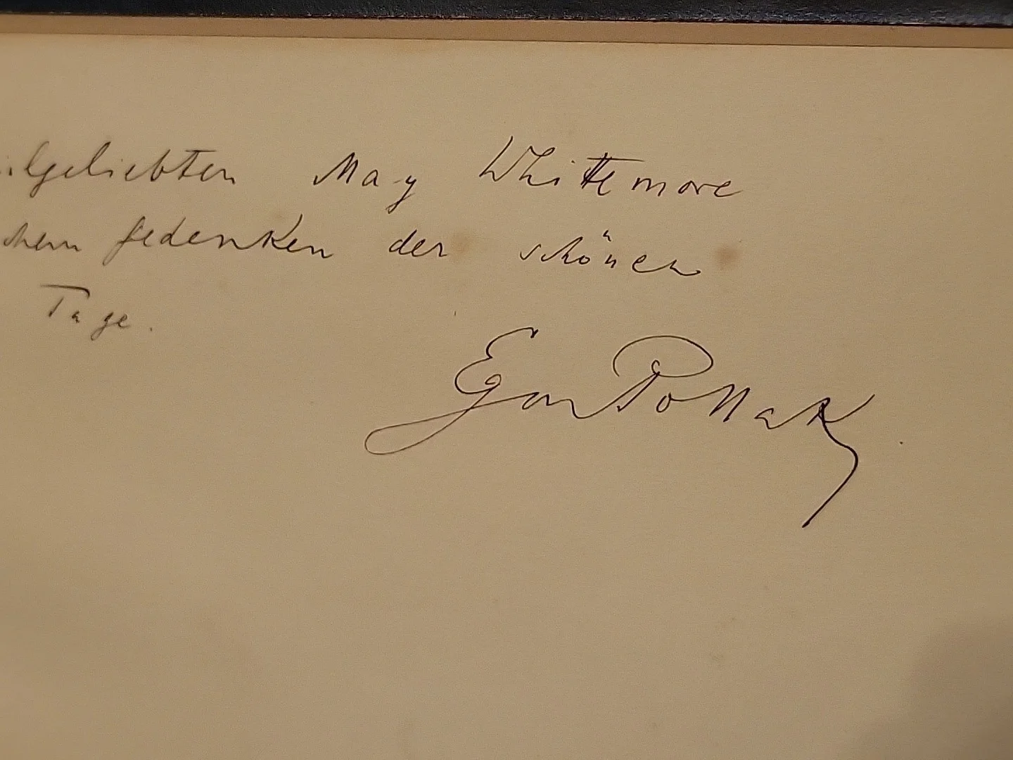 1932 Egon Pollak Czech Conductor Signed Photo Orchestra Opera Autograph Musician, изображение 4