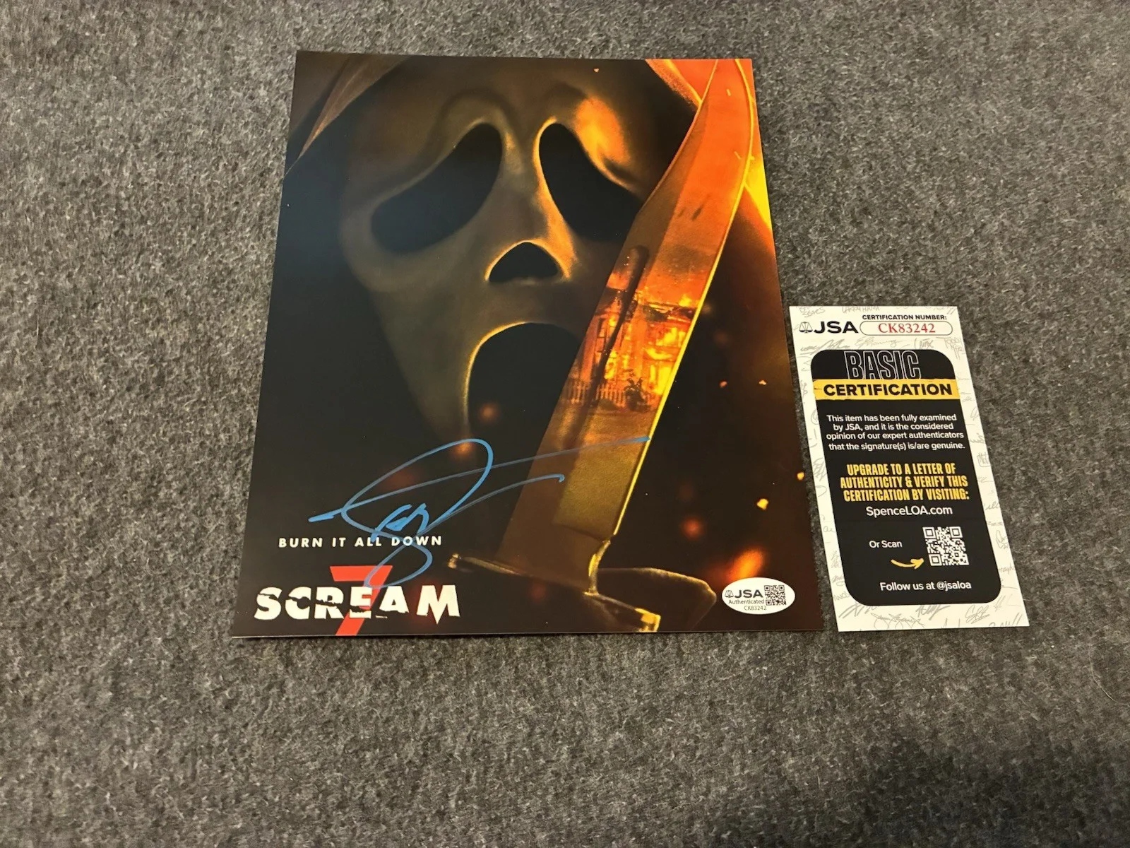Timothy Simons — Timothy Simons Signed 8x10 Photo Jsa Coa Scream 7 Actor George Willis Character
