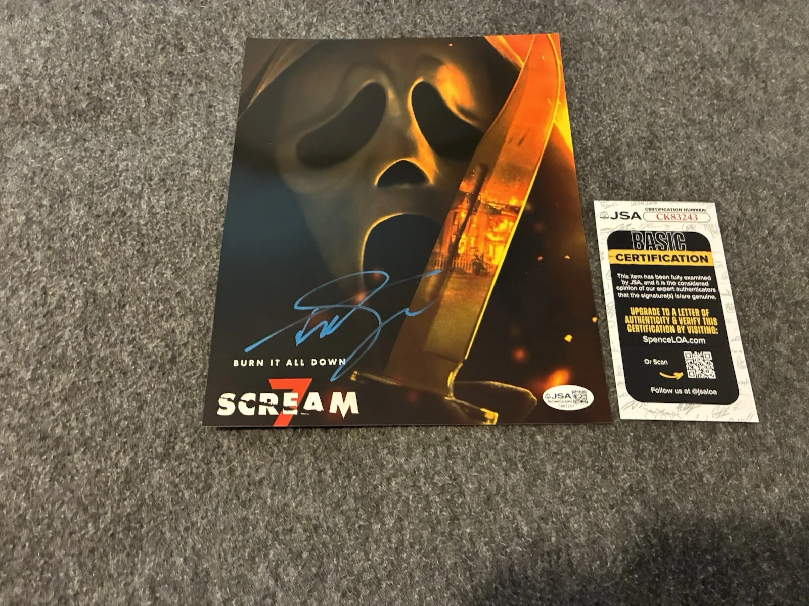 Timothy Simons — Timothy Simons Signed 8x10 Photo Jsa Coa Scream 7 Actor George Willis Character