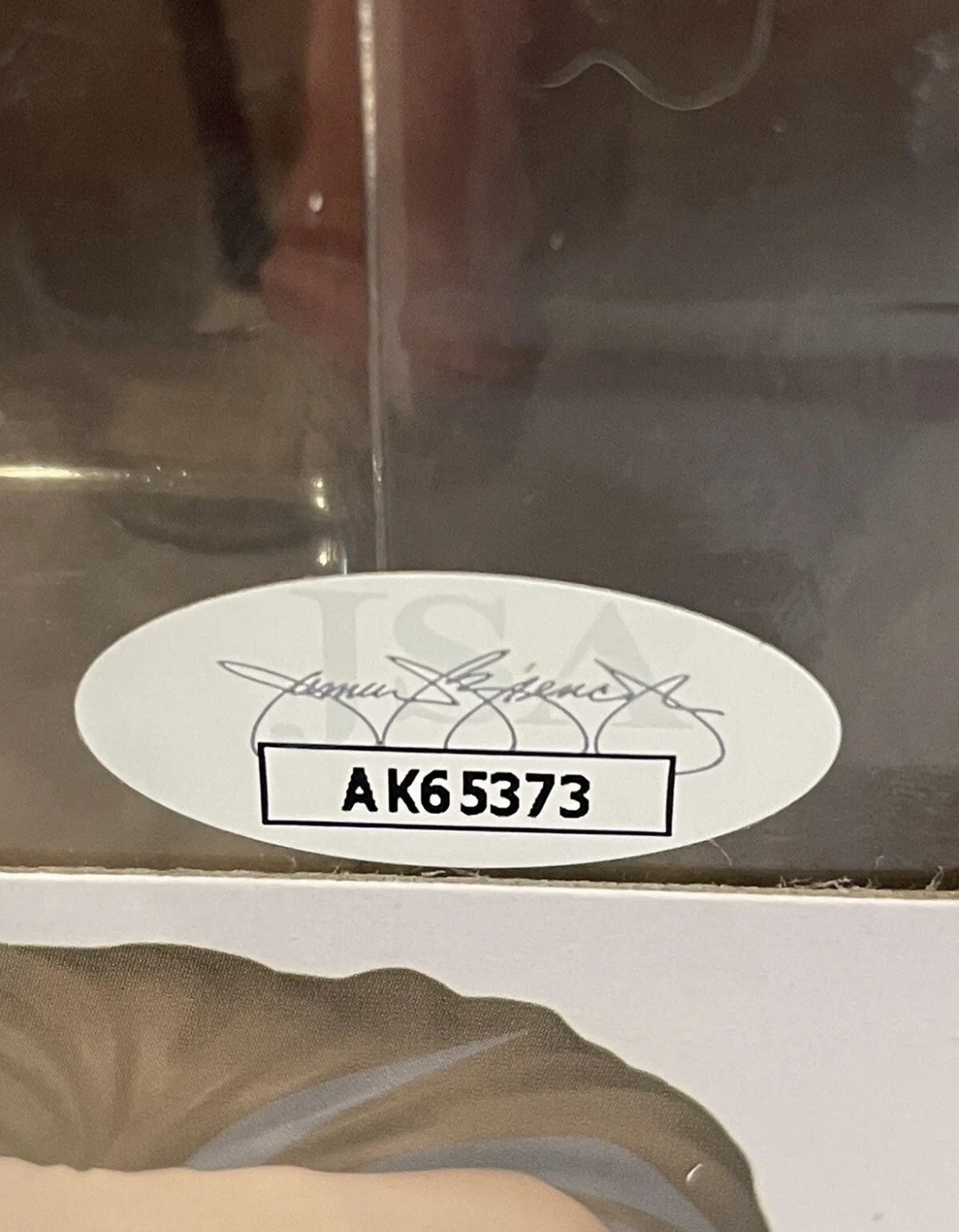 Ethan Hawke — Ethan Hawke Signed Autographed Funko Pop Arthur Harrow 1051 JSA COA Proof, image 5