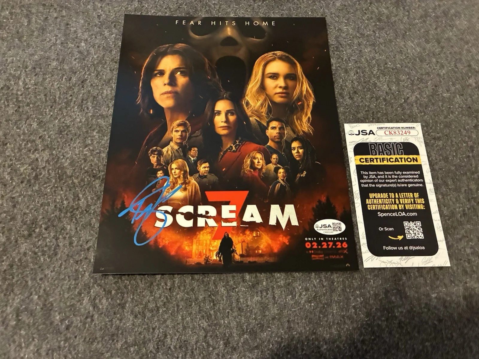 Timothy Simons — Timothy Simons Signed 8x10 Photo Jsa Coa Scream 7 Actor George Willis Character