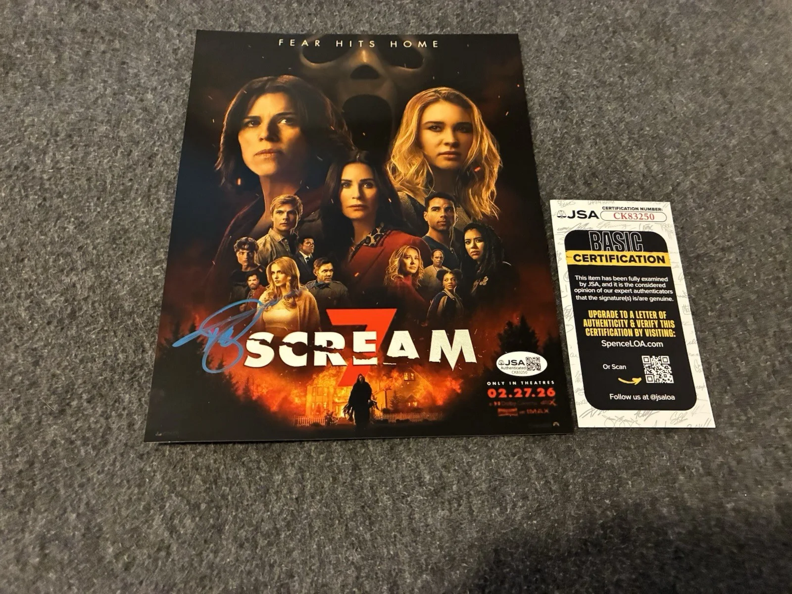 Timothy Simons — Timothy Simons Signed 8x10 Photo Jsa Coa Scream 7 Actor George Willis Character