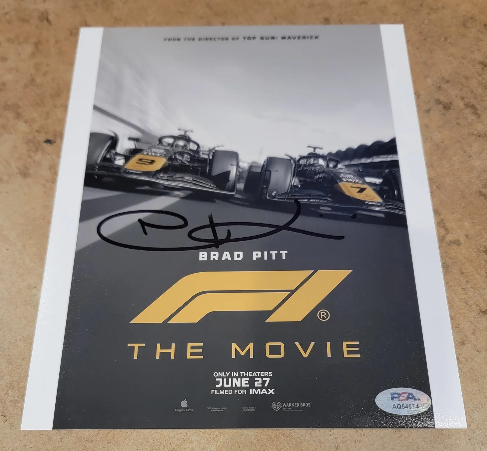 Joseph Kosinski — Joseph Kosinski signed 8x10 photo PSA DNA autograph F1 The Movie *4074