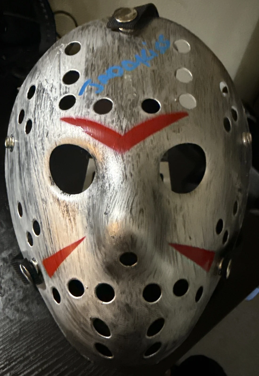 jadakiss — Jason Voorhees Mask Friday the 13th signed by rapper Jadakiss coa