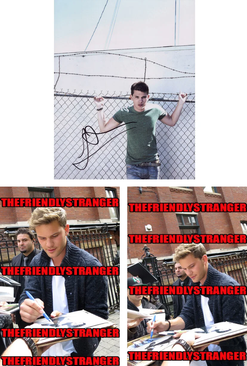 JEREMY IRVINE — Jeremy Irvine signed Autographed 8x10 Photo RETURN TO SILENT HILL Hot SEXY a COA