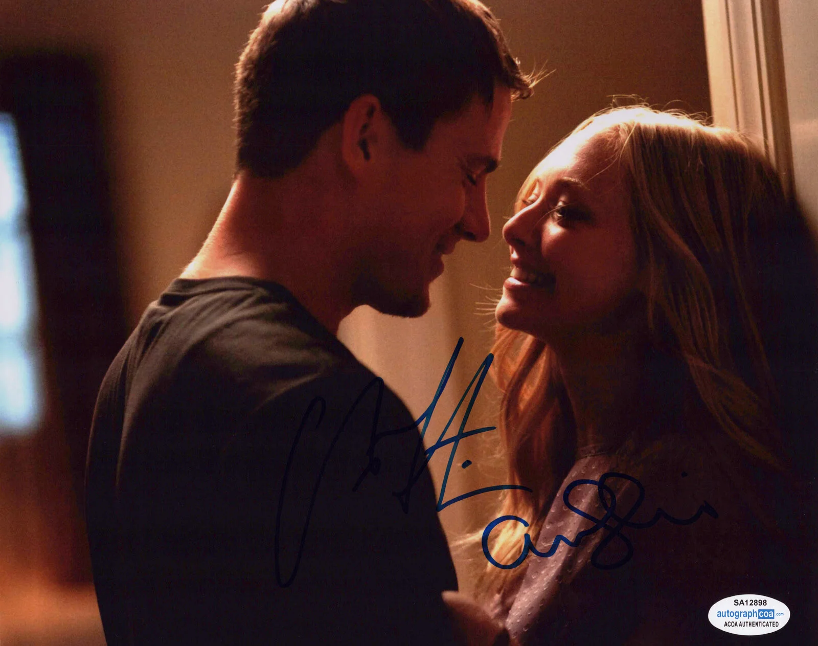 CHANNING TATUM, AMANDA SEYFRIED — Channing Tatum & Amanda Seyfried signed "DEAR JOHN" 8x10 Photo PROOF b ACOA COA, изображение 3
