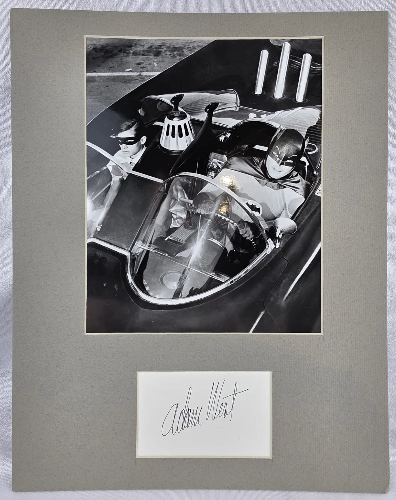 Adam West — 1966 Batman Adam West Autograph w/ COA 11x14 Matte