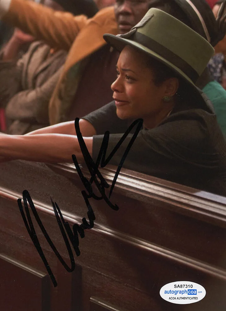 Naomie Harris — Naomie Harris signed "MANDELA" 8X10 Photo PROOF b SPECTRE Bond 007 ACOA COA, изображение 4