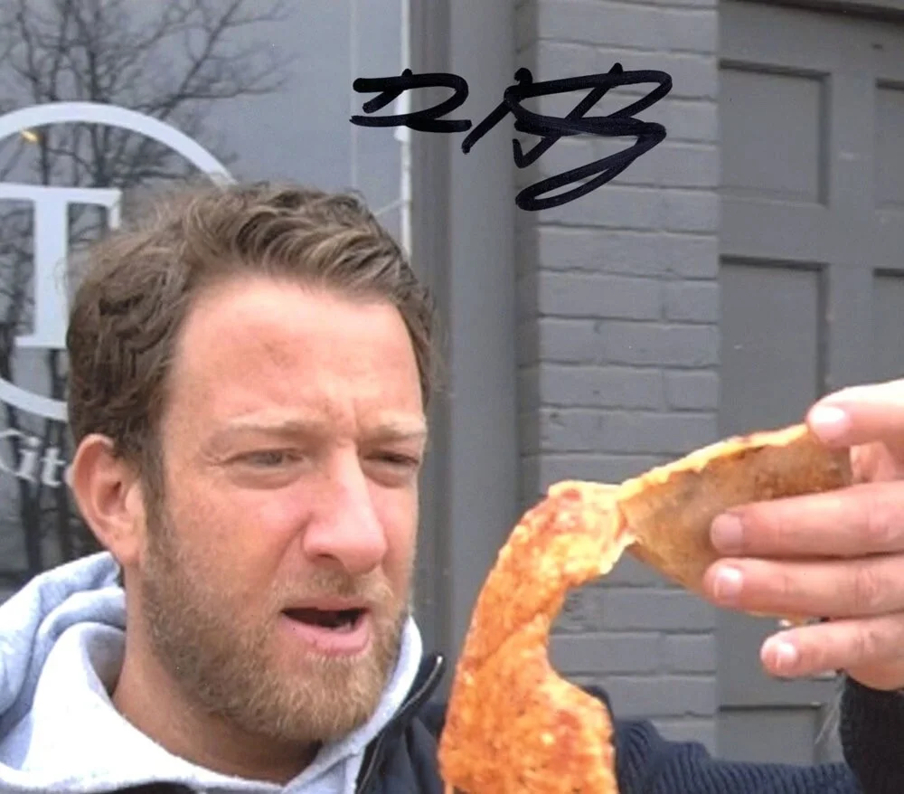 DAVE PORTNOY — Dave Portnoy signed "ONE BITE PIZZA" 8x10 Photo BARSTOOL SPORTS d Auto ACOA COA, изображение 5