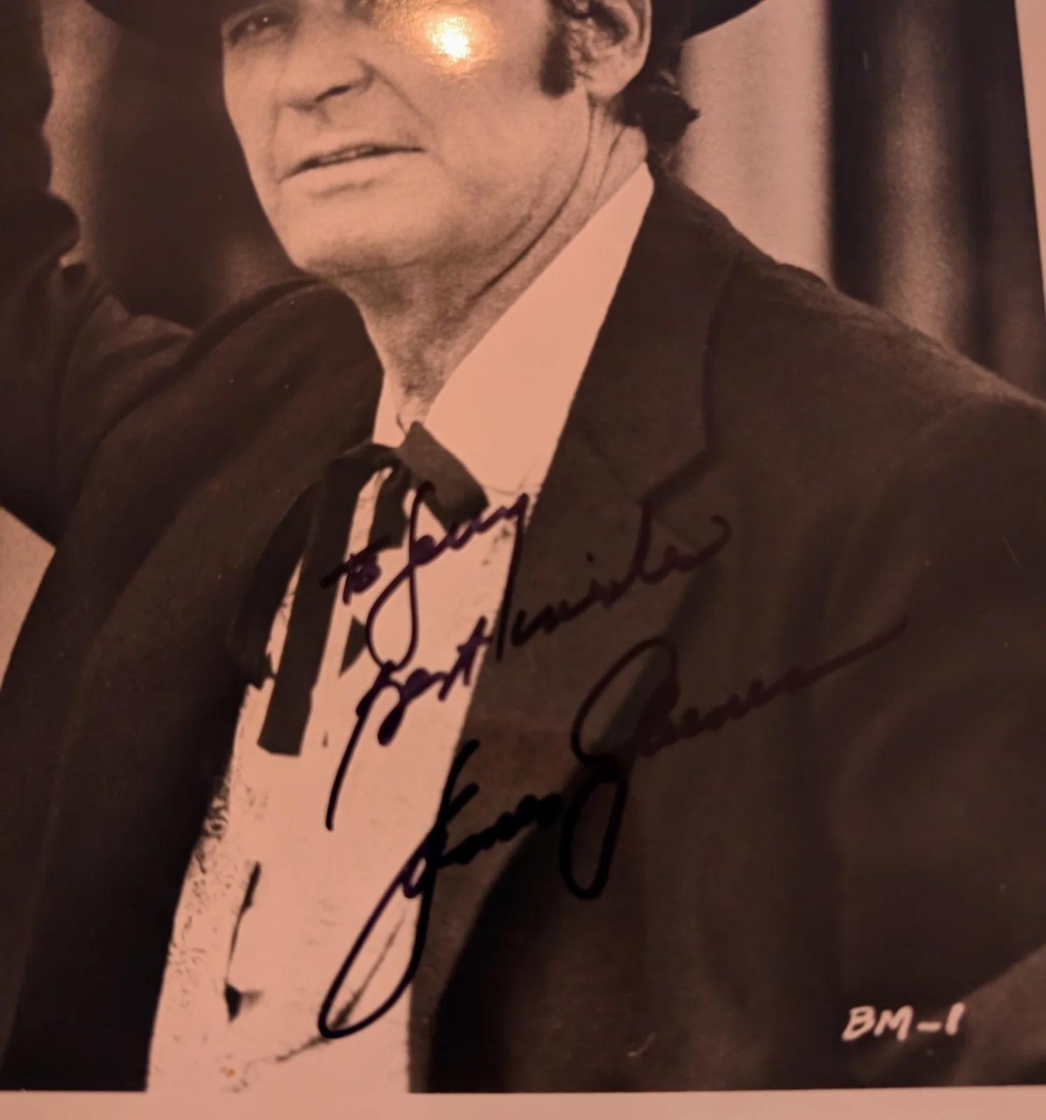 James Gardner — James Garner As Maverick Signed Autograph 8x10 Photo, image 2