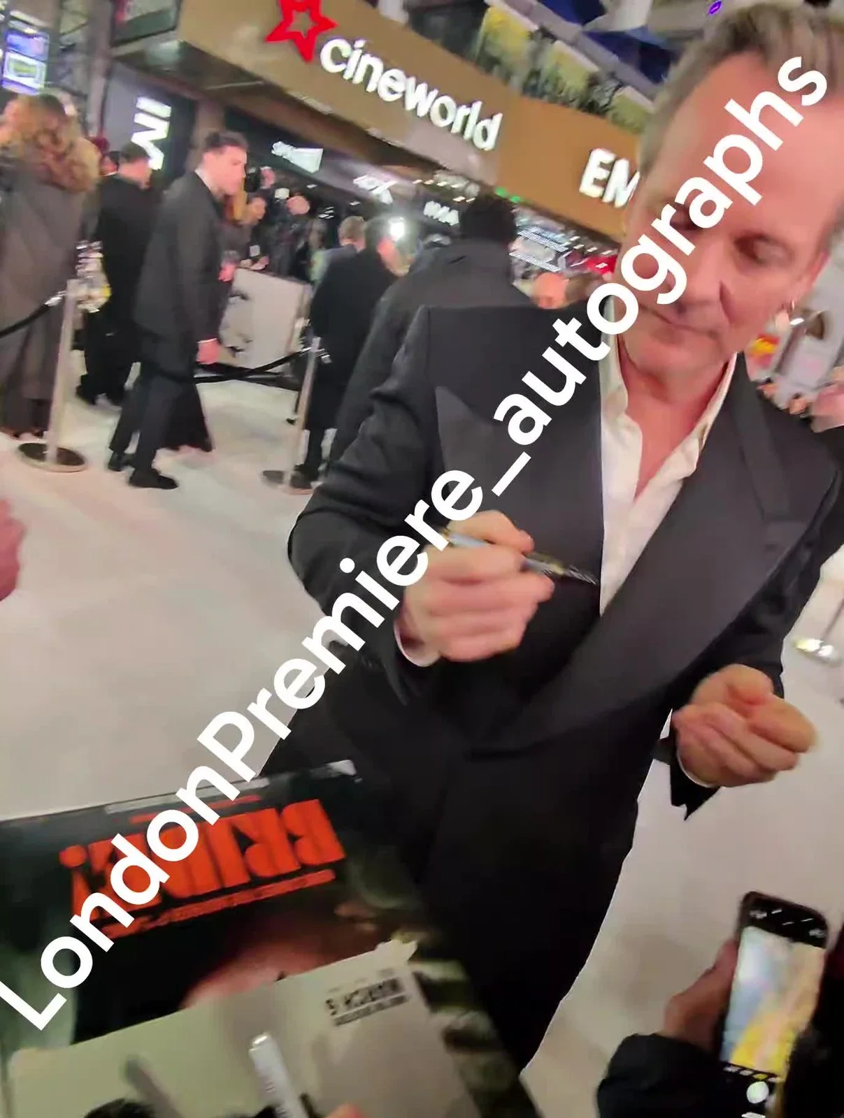Peter Sarsgaard Signed The Bride 15x10 Exact Video Proof, image 2
