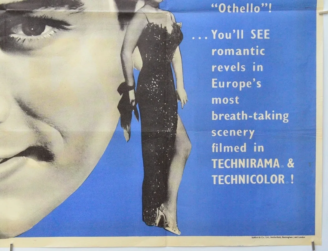 FOR THE FIRST TIME (1959) Original Quad Film Poster - Mario Lanza, Zsa Zsa Gabor, изображение 5