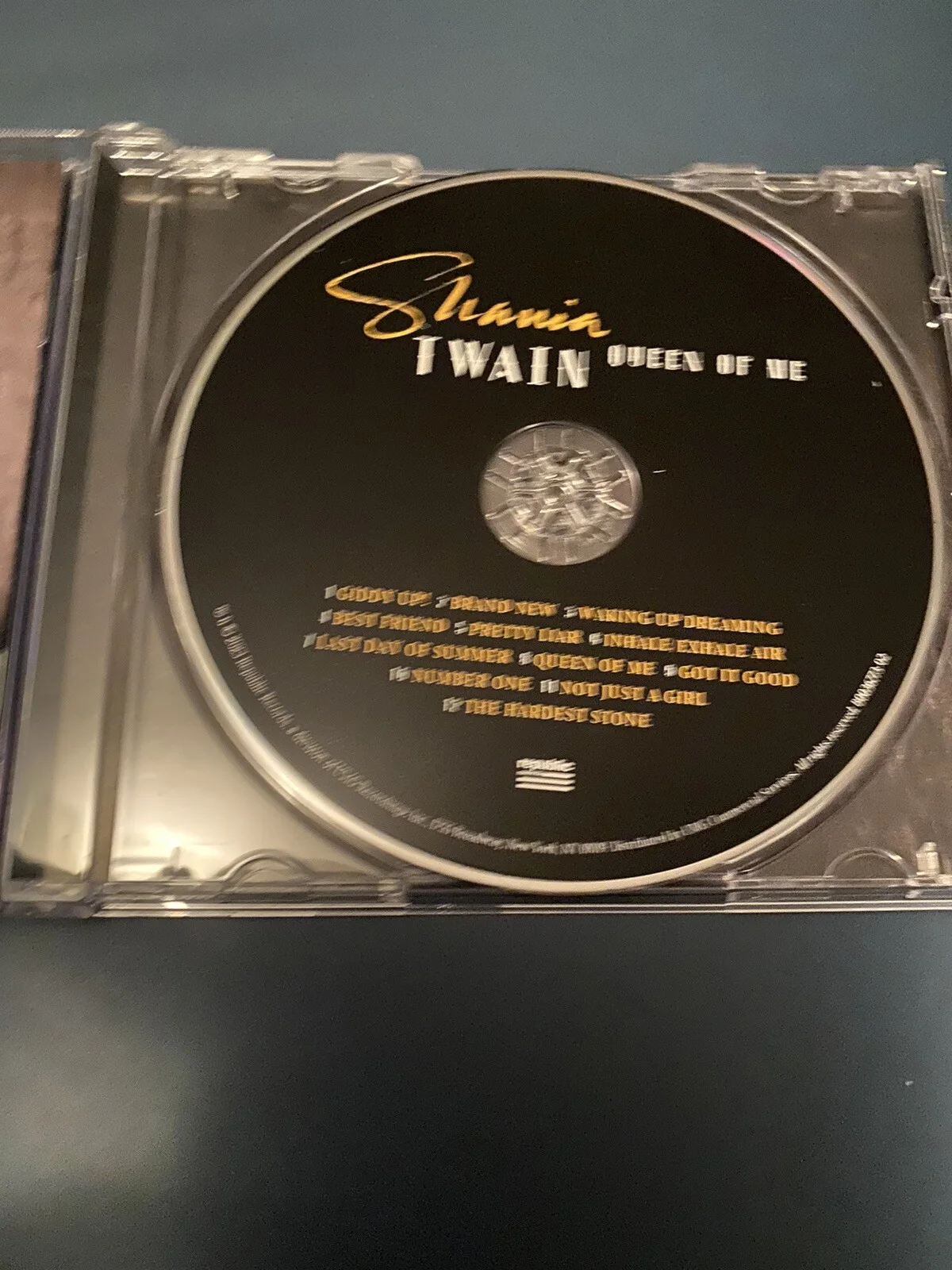 shania twain Music queen of me signed autograph cd please read, изображение 3
