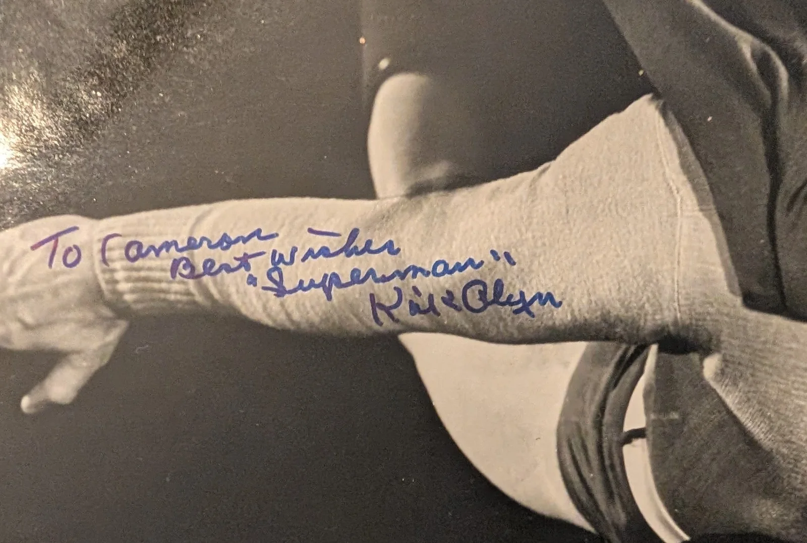 Kirk Allen — Kirk Alyn 1948 First Superman Signed Autograph 8x10 Photo, изображение 2
