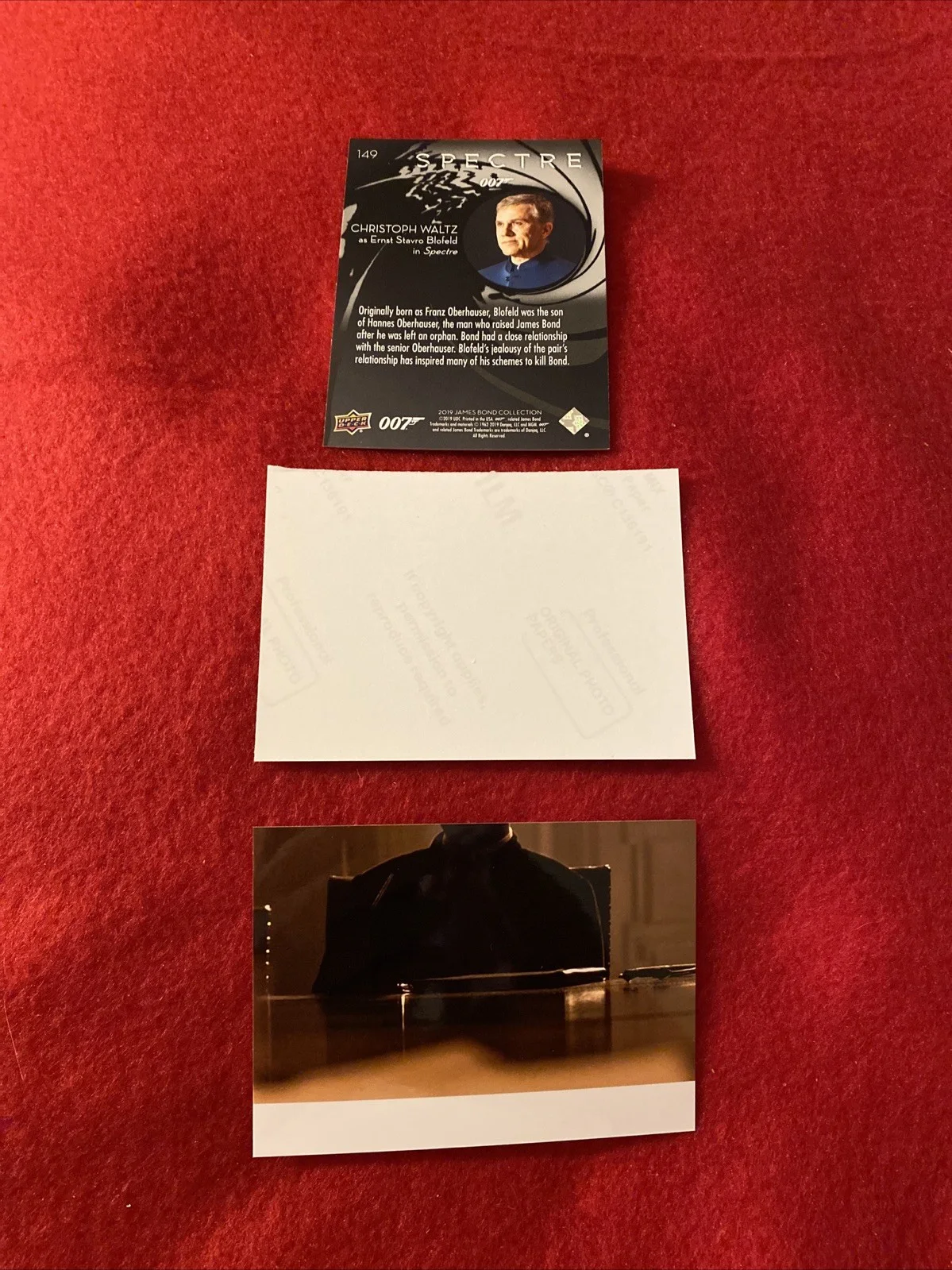 James Bond Autograph- Christoph Waltz As Blofeld In “SPECTRE”., изображение 2