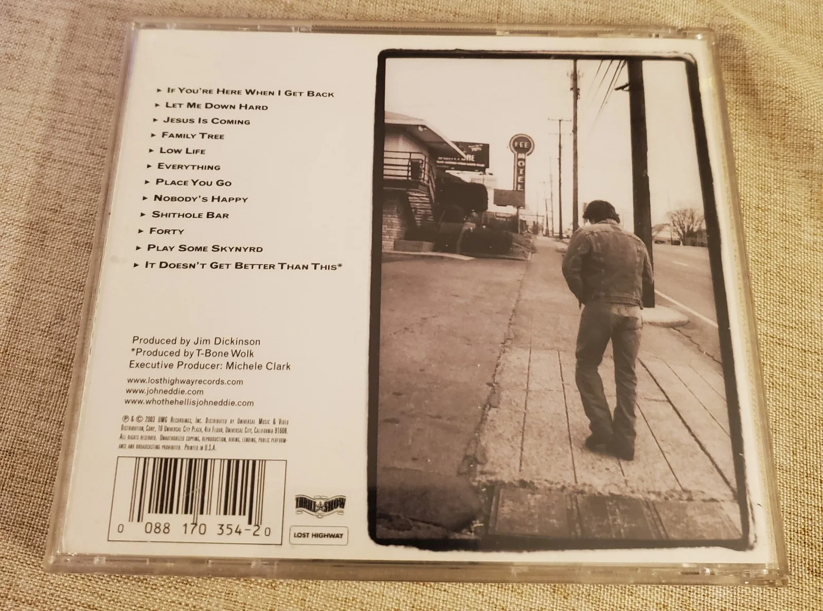 John Eddie SIGNED CD Who The Hell Is John Eddie?, image 3