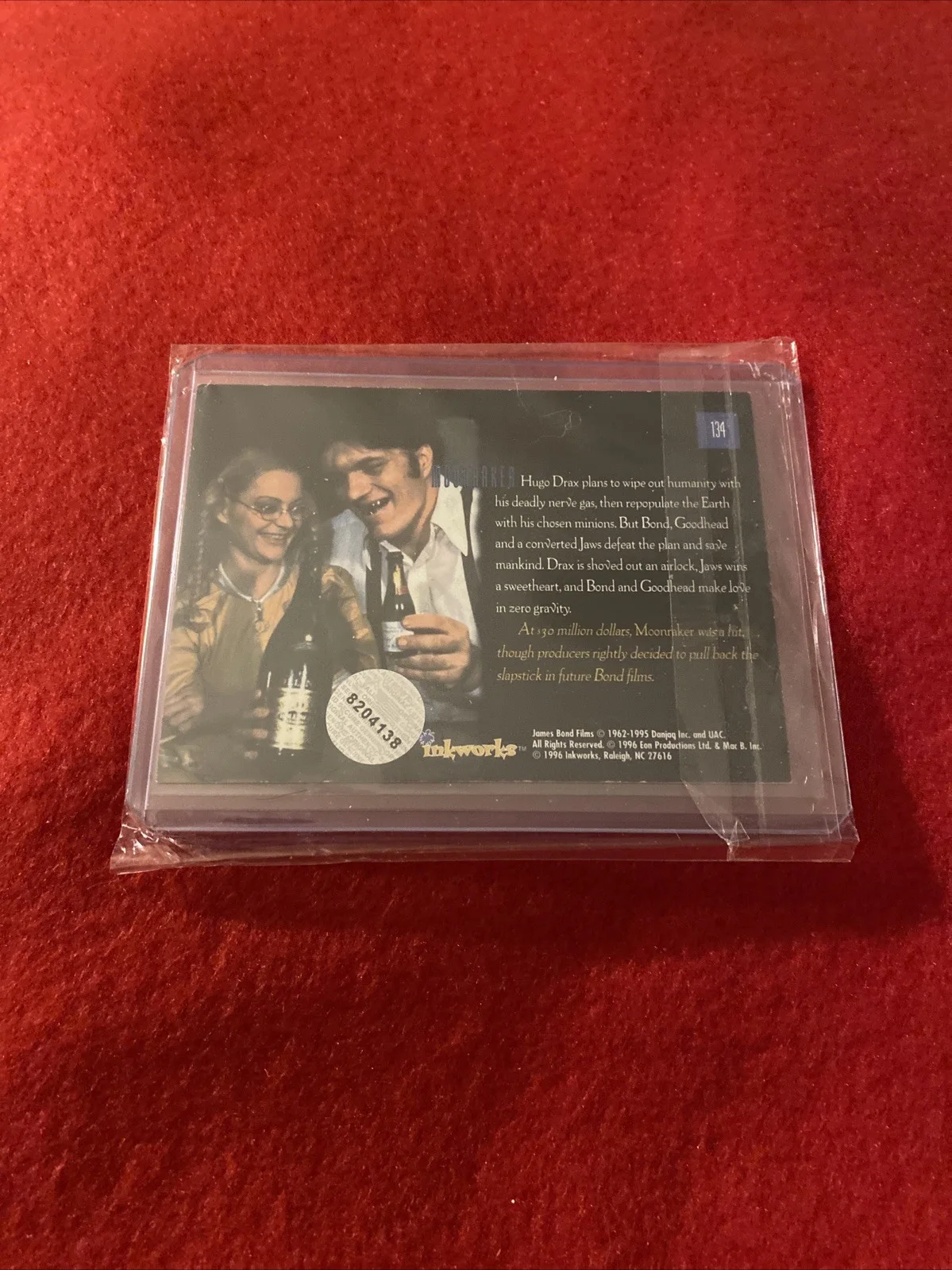 James Bond Autograph- Michael Lonsdale As Drax In “Moonraker”, image 2