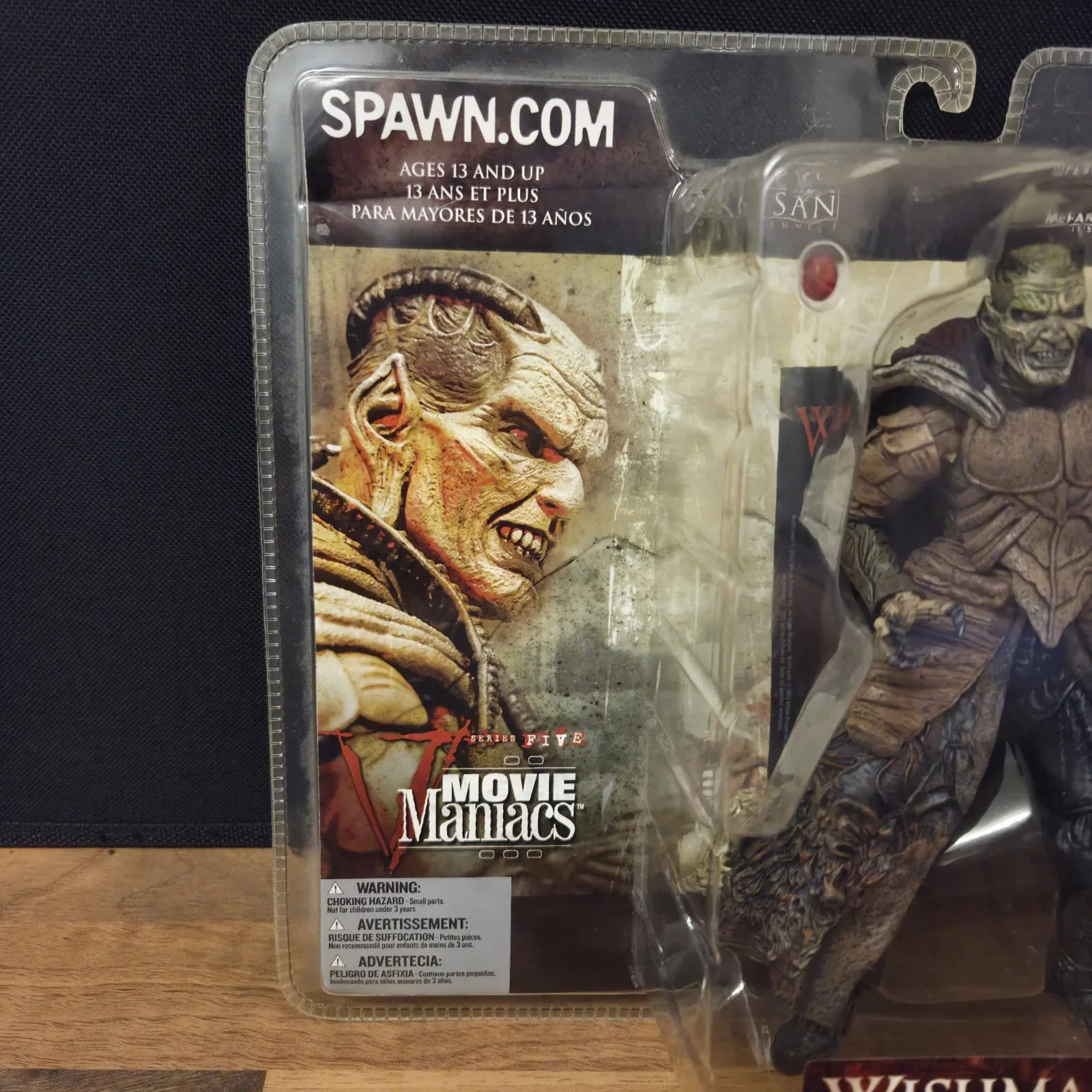 Vintage 2002 McFarlane Toys Movie Maniacs Series 5 - Wishmaster DJINN - NIB, изображение 3