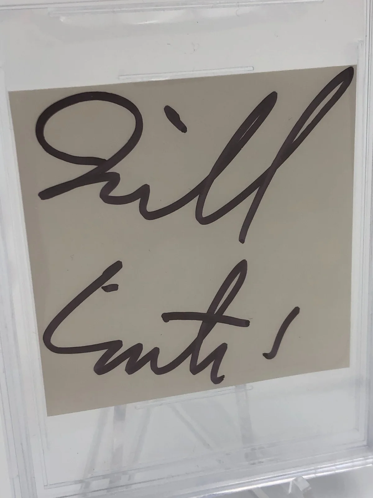 BILL CONTI — BILL CONTI BECKETT AUTO Signed Authentic Card Music Composer ROCKY THEME, image 2