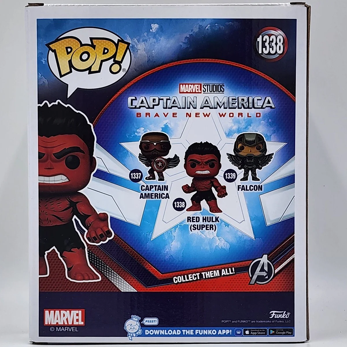 Harrison Ford — Harrison Ford Signed Red Hulk Funko #2 (1338), image 4