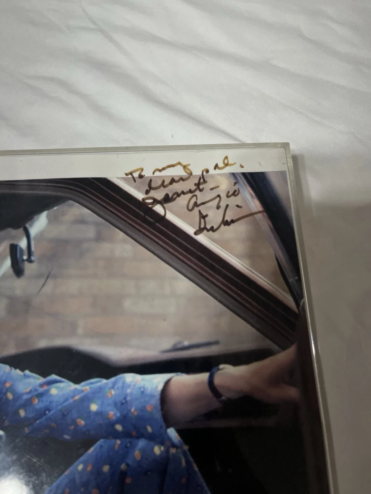 Vintage Autographed 8x10 Photo – Signed “Debbie” – Inscribed – Display Case, изображение 3