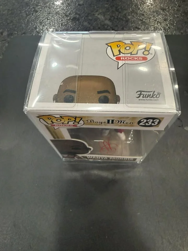 Boys 2 MEN Singer Wanya Morris Signed Funko Pop #233 PSA ITP Autographed, изображение 3