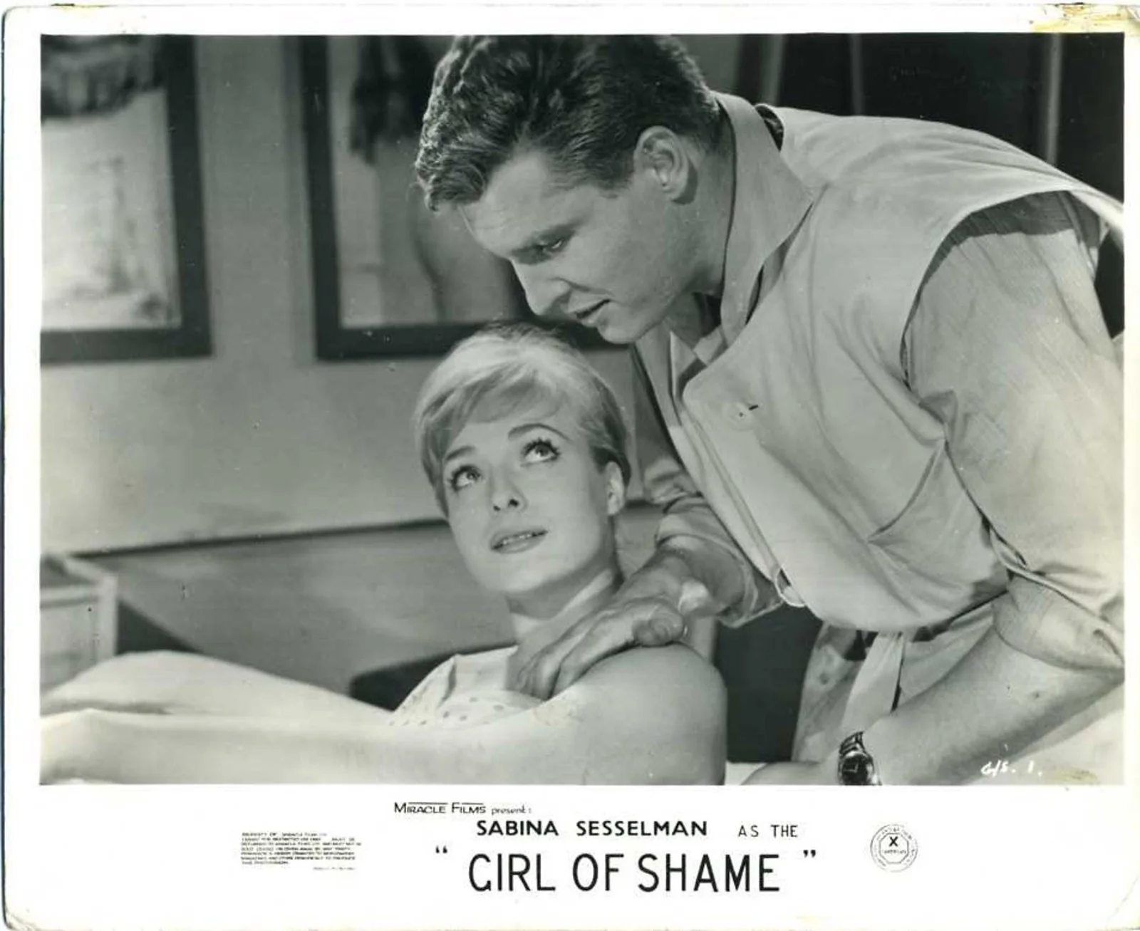 GIRL OF SHAME 1958 Sabina Sesselman Willy Birgel 6 10x8 LOBBY CARDS, изображение 5