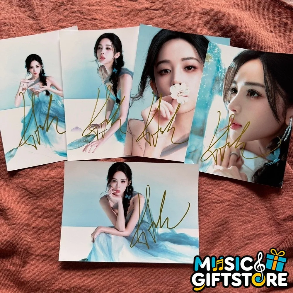 Gulnazar Autographed Signed Photo 4*6 Chinese Star Collection 古力娜扎 2026C #MUGS, изображение 2