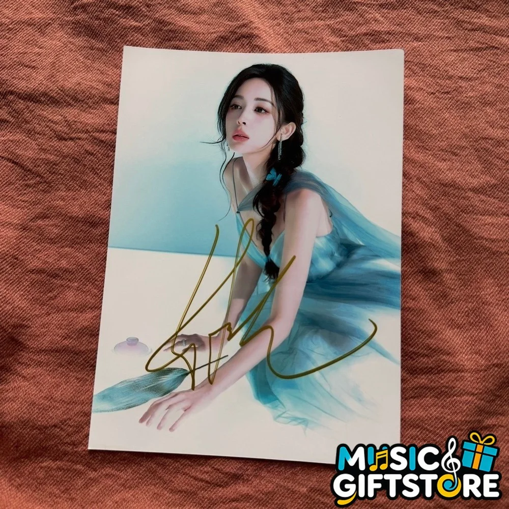Gulnazar Autographed Signed Photo 4*6 Chinese Star Collection 古力娜扎 2026C #MUGS, изображение 3